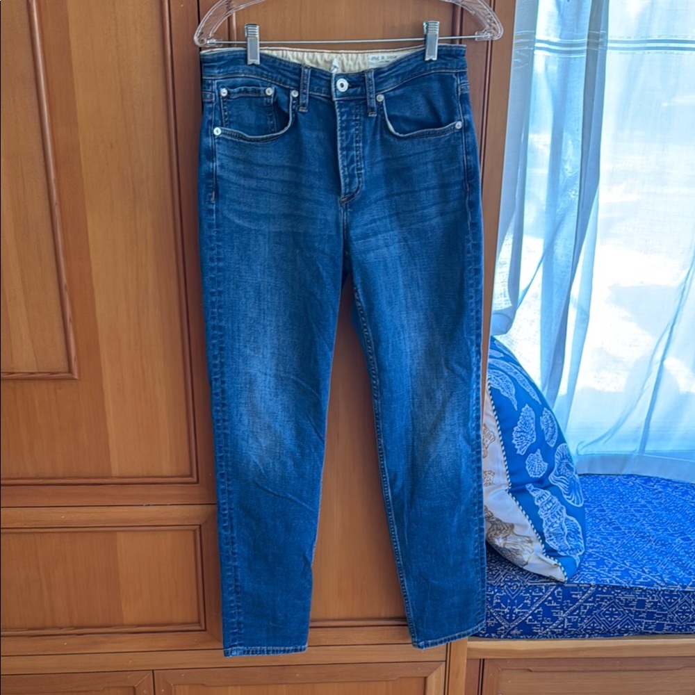 Rag & Bone Rosa Mid Rise Boyfriend size 25